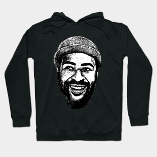 Marvin Gaye Black Art Hoodie